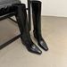 Chunky Heel For Women 2024 Autumn Winter New Women's Square Toe Tube Over-the-Knee Long High Heels Riding Boots_vogvips.com