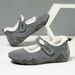 Fleece Warm Large Size Women's Shoes Outdoor Casual Shoes Winter Shoes Sports Shoes Velcro Single Shoes_vogvips.com