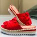 Women's Shoes With Heels, Thick Soles, Ope, Ovesized Women's Slippes, 2025 Summe New Item, Fish Mouth Bow_vogvips.com