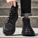 Non-slip Outdoor Sports Men's Shoes Casual Shoes Platform Heightening Dad Shoes Trendy Shoes_vogvips.com