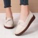 Spring Single Foreign Style Soft Sole Mother Women Fashion Casual High Grade S Shoes_vogvips.com