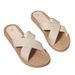 Summer New Women's Outdoor Thick-Soled Flat Slippers Lightweight Non-Slip Height-Increasing Beach Sandals For Women_vogvips.com