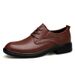 Casual Dress Leather Shoes Men's Shoes Inner Height Increase Single Shoes Thick Sole Height Increase Shoes Casual Suit Shoes_vogvips.com