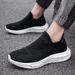 New Soft Sole Socks, Anti Slip Large Size Flyknit Popcorn Couple Sports Shoes, Men's_vogvips.com