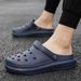 Sandals Outdoor Garden Shoes Men's Baotou Beach Shoes_vogvips.com
