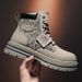 European Warm Series Autumn New Breathable High-top Martin Men's Trendy Versatile Thick-soled Non-slip Work Shoes Casual Ankle Boots_vogvips.com