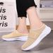 Women's Large Size Women's Shoes Bag Head Half Tray Flat Shoes Fly-woven Breathable Casual Shoes Slippers Single Shoes_vogvips.com