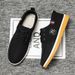 Men's Soft Sole Canvas Shoes - Breathable Non-Slip Comfortable Casual Shoes For Big Size (Up To 47) - Classic Round Toe Slip-On For Work & Daily Wear_vogvips.com