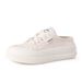 Hollow White Shoes Student Platform Women's Shoes Versatile Casual Sandals_vogvips.com