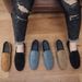 SHLIANG New Men Loafers Breathable Men Sneakers Casual shoes Men's flats Driving Shoes Soft Moccasins Boat Shoes Sneakers Y0231_vogvips.com
