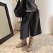 Sheepskin Version ~ Niche New Korean Style High-End Suede Short Western For Women Flat Super Soft Autumn Winter Single_vogvips.com
