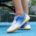 Unisex Trendy Professional Volleyball Badminton Tennis Shoes Comfy Non Slip Durable Lace Up Rubber Sole Couple Shoes_vogvips.com
