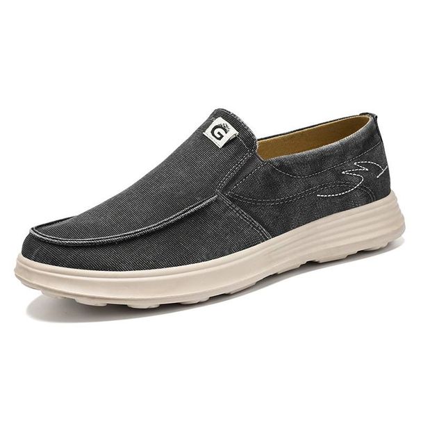 A 2025Summer Canvas Shoes For Men, One-legged Casual Shoes, And Korean-style Breathable Work Shoes_vogvips.com
