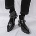 New Fashion Chelsea Boots Men's Brown Retro High-top Men's Boots European And American Fashion Boots British Gentleman Leather Boots_vogvips.com