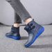 2025 Autumn/Winter New Style Women's Boots - Flat Mary Jane Boots With British Style Short Boot With Wide Platform And Large Size Women's Shoes_vogvips.com