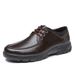 Men's Feet Casual Leather Upper Soft Leather Soft Sole Medium Dad Men's Shoes_vogvips.com