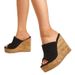 Women's Summer Platform Wedge Sandals New Style Thick Sole Peep Toe Plus Size Open Toe Sandals For Outdoor Wear, In Stock_vogvips.com