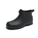 Voyage 2025 Cross-Border Japan-Korea Low-Cut Fashion Waterproof Boots Outdoor Couple Non-Slip Fleece-Lined New Rain Shoes Short_vogvips.com