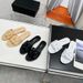 New Style Camellia 2025 Summe Full Leathe 2Cm One-Stap Sandals C Band Floal Casual Vesatile Elegant Outdoo_vogvips.com