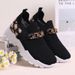 Spring New Lightweight Mesh Height-increasing Sneakers, Fashionable Trendy Women's Shoes, Non-slip Breathable Casual_vogvips.com