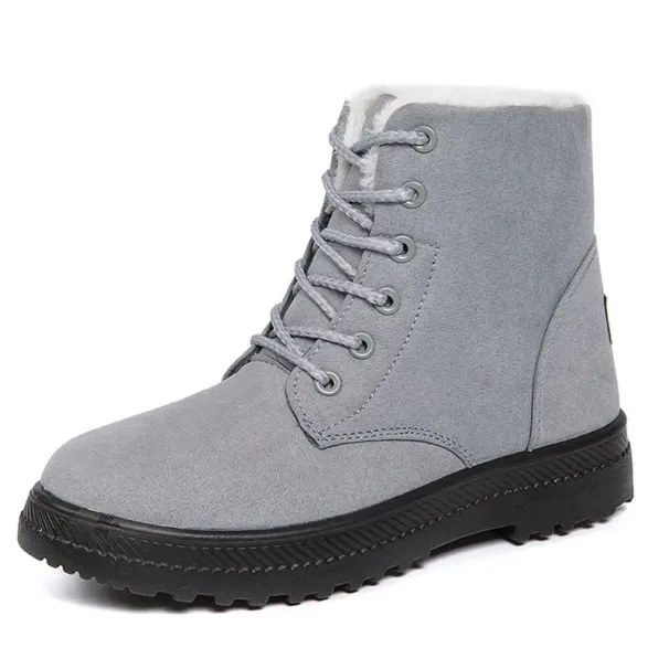 Snow Fashion Platform Women 2025 Trend Mid High Womens Winter Shoes Boots Botas Mujer 241024_vogvips.com