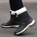 Women's Mid-calf Boots, Thickened Cotton Shoes, New Autumn And Winter Styles, Women's Snow Boots, Warm And Fleece-lined_vogvips.com