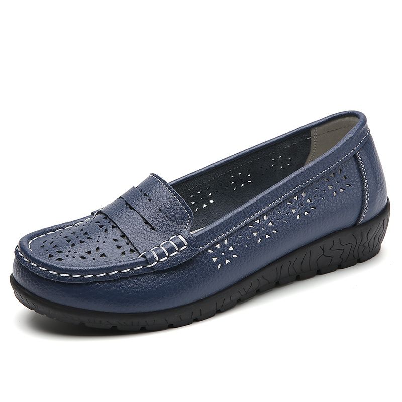 New Nurse Shoes Casual Hollow Women's Single Shoes Peas Shoes_vogvips.com