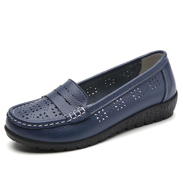 New Nurse Shoes Casual Hollow Women's Single Shoes Peas Shoes_vogvips.com