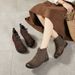 First Layer Cowhide Women's Retro Single Shoes British Style Summer Autumn New Thin Versatile Wear-resistant Closed Toe_vogvips.com
