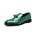 Euro Step 2025 Spring Large Size Brogue Leather Autumn Tassel Loafers British Fashion Nightclub Casual Shoes_vogvips.com
