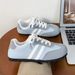 Women's German Training 2026 Summer New Model Flat Low-top Sports Sneakers Versatile Casual Student White Shoes_vogvips.com