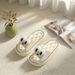 Couple Style Spring And Summer Large-Eye Cute Cartoon Eva Comfortable Thick-Soled Slippers For Home, Bathroom, Outdoor,_vogvips.com