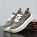 Men's Breathable Mesh Casual Sneakers Fashion Thick Sole Platform Shoes Cushioned Walking Shoes_vogvips.com