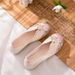 Women’s Shoes Summer New Old Embroidered Cloth Shoes National Style Low Heel Style Cheongsam Women's Single Shoes_vogvips.com