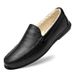 Men's Leather Shoes Casual Shoes Soft Surface Leather Large Size Dad Shoes_vogvips.com
