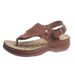 Large Size Sandals For Women Fashion Wedge Heel Flip Flops Outdoor Beach Sandals For Women_vogvips.com