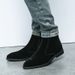 Autumn And Winter New Men's Suede Boots, British Casual Fashion High Top Zipper Leather Boots For Men_vogvips.com