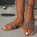 2025 Spring/Summer Cross-Border Super A Rhinestone One-Strap Beach Sandals, Durable, Comfortable, Cool, Breathable_vogvips.com