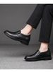 Men's Shoes Inner Height Increase Leather Shoes Gentleman Dress Casual Shoes Low-top Leather Surface Foot Cover Platform Shoes_vogvips.com