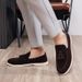SHLIANG Plus Size Men's Shoes Retro British Style Slip-On Loafers Casual Soft Bottom Lazy Man's Shoes Breathable Round Toe Non-Leather Y0664_vogvips.com