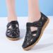 Spring And Summer New Women's Beach Hollow Fashion Flat Sandals Versatile Cross-Border Exclusive_vogvips.com