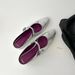 Sheepskin Version Rhinestone Flower Closed Toe Half Slippers Outside And Increase Height With Square Toe Elegant Mary Jane Single Shoes_vogvips.com