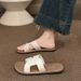 Cross-border Hot Item 2025 New Model Cross-strap Summer Outdoor Wear, Flat-soled, Non-slip, Fashionable Women's Sandals_vogvips.com