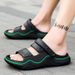 Sandals Men's Total, Suitable For Both Non-slip Driving, Men's Casual Beach Slippers, Breathable_vogvips.com