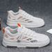 Breathable Mesh Sports Men's Shoes 2024 New Fashion Versatile White Shoes Men's Korean Version Student Sneakers Drop Shipping_vogvips.com