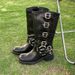 2025 Autumn New Brown Western Cowboy Versatile Round Toe Riding Knee-High Boots For Women_vogvips.com
