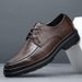 Autumn New Business Formal Leather Men's Casual Breathable Sole Soft Surface British Wedding Shoes_vogvips.com