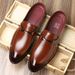 New Cross-border Business Formal Pointed Trendy Casual Versatile Leather Shoes, Comfortable Men's Shoes 215206_vogvips.com