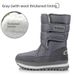 Winter New Waterproof Non-Slip Thickened For Women Thick Sole Warm Mid-Calf Snow Boots_vogvips.com