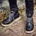 European Warm Series Unisex Carter Shoes Martin Men British Style High Top Ankle Leather Autumn Winter Yellow Work Boots_vogvips.com